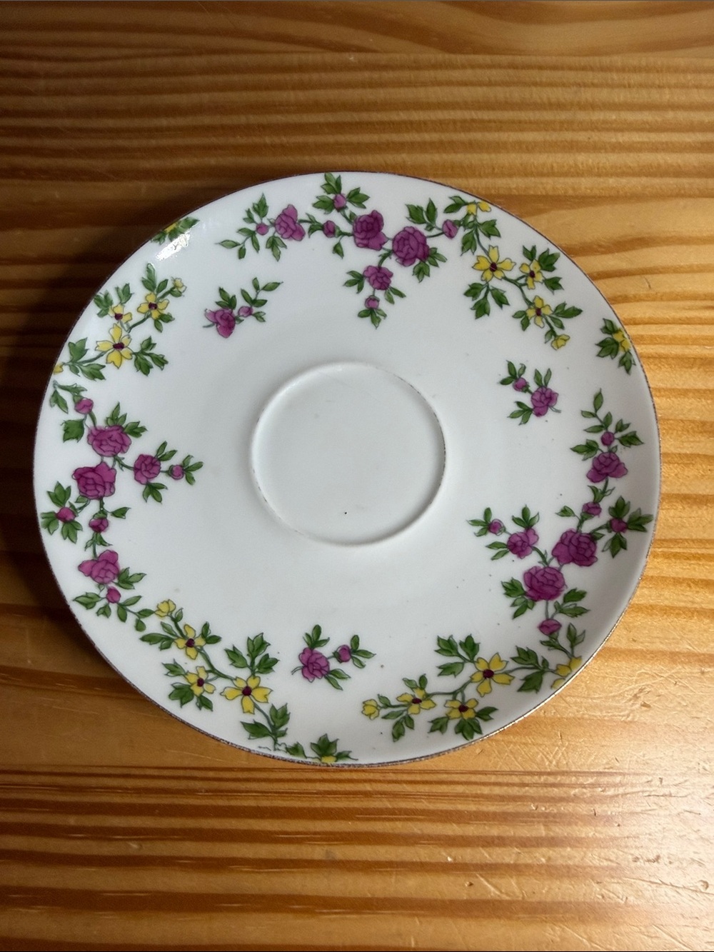 Antique Limoges France T&V Mustache Cup and Saucer Set Floral 1907-1919 - Picture 5 of 11